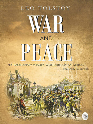 cover image of War and Peace (Deluxe Hardbound Edition)